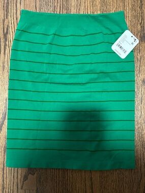 Free People Intimately FP Carrie Striped Tube Top Green XS/S NWT